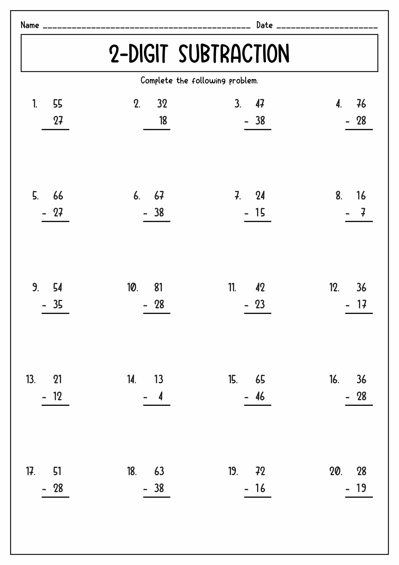 Free Printable 10th Grade Math Worksheets