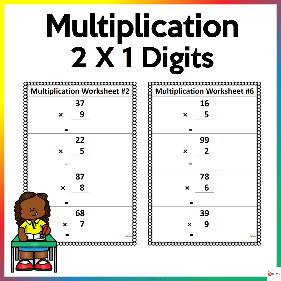 Free Printable Multiplication Worksheets 2'S