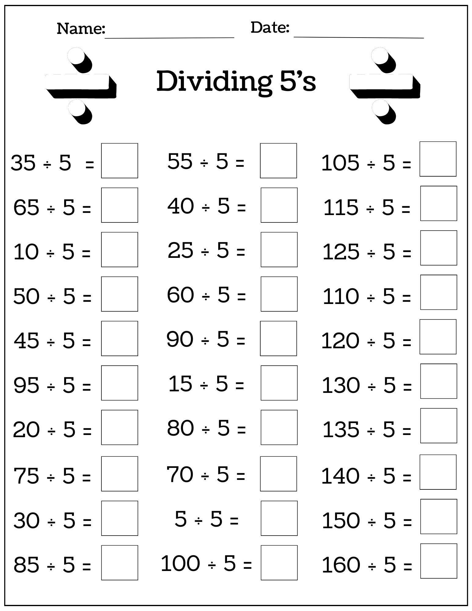 24 Printable Multiplication And Division Worksheets 1 12 Fill In The Blanks With Answer Pages Maths Drills Etsy