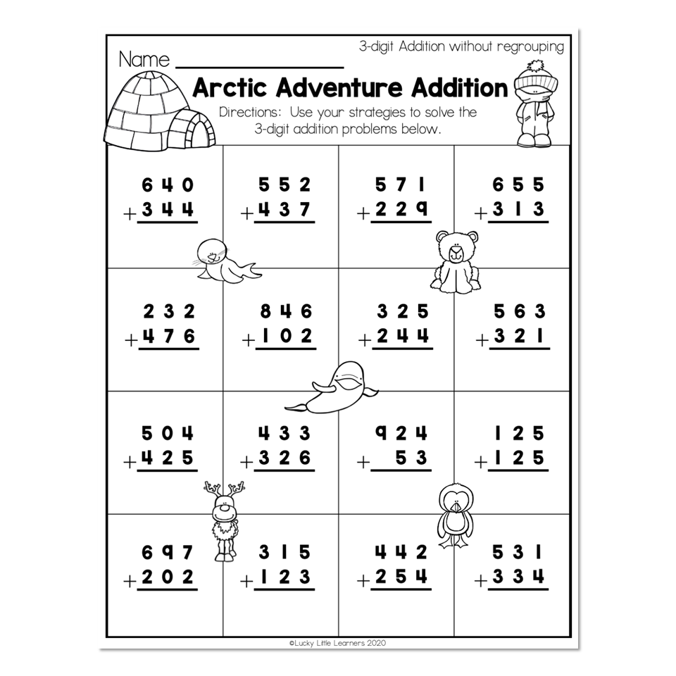 3rd Grade Math Worksheets Free Printable