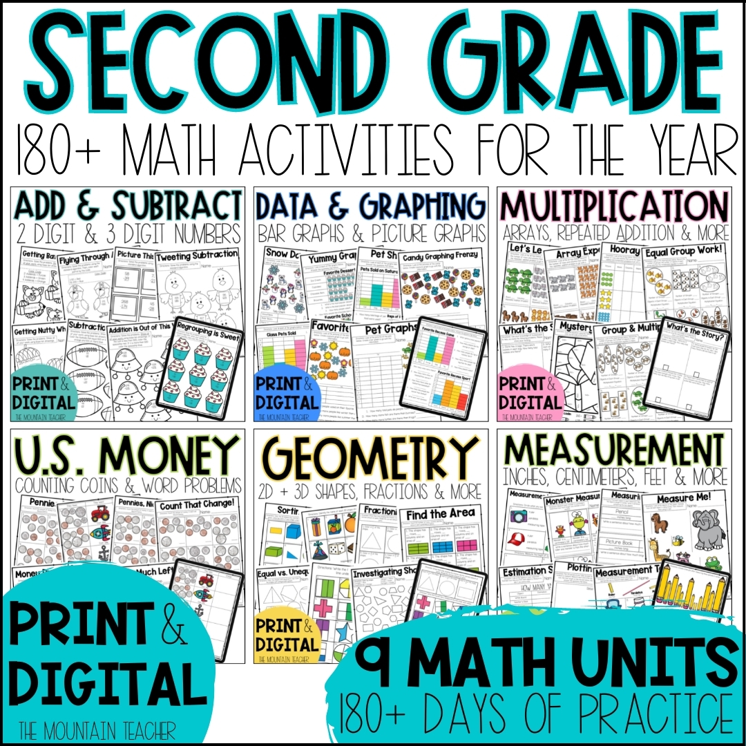 Free Printable Math Mountain Worksheets
