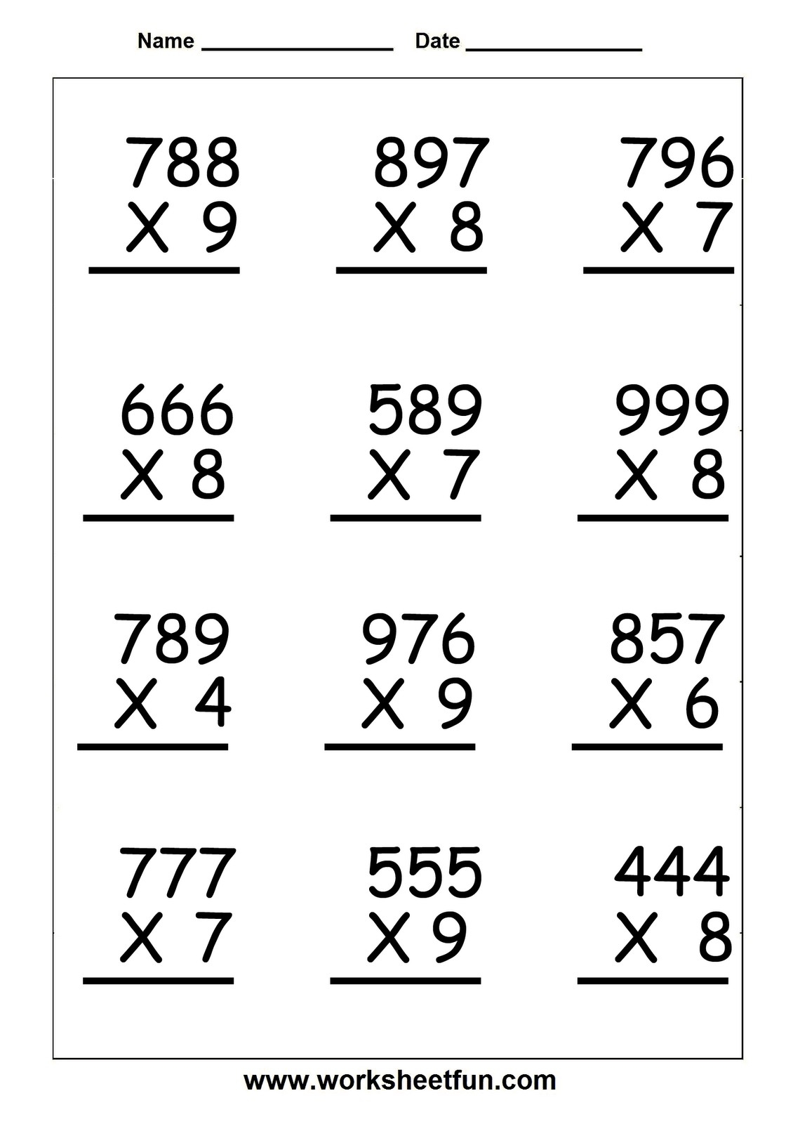 5th Grade Math Facts And Printable Worksheets 2024 