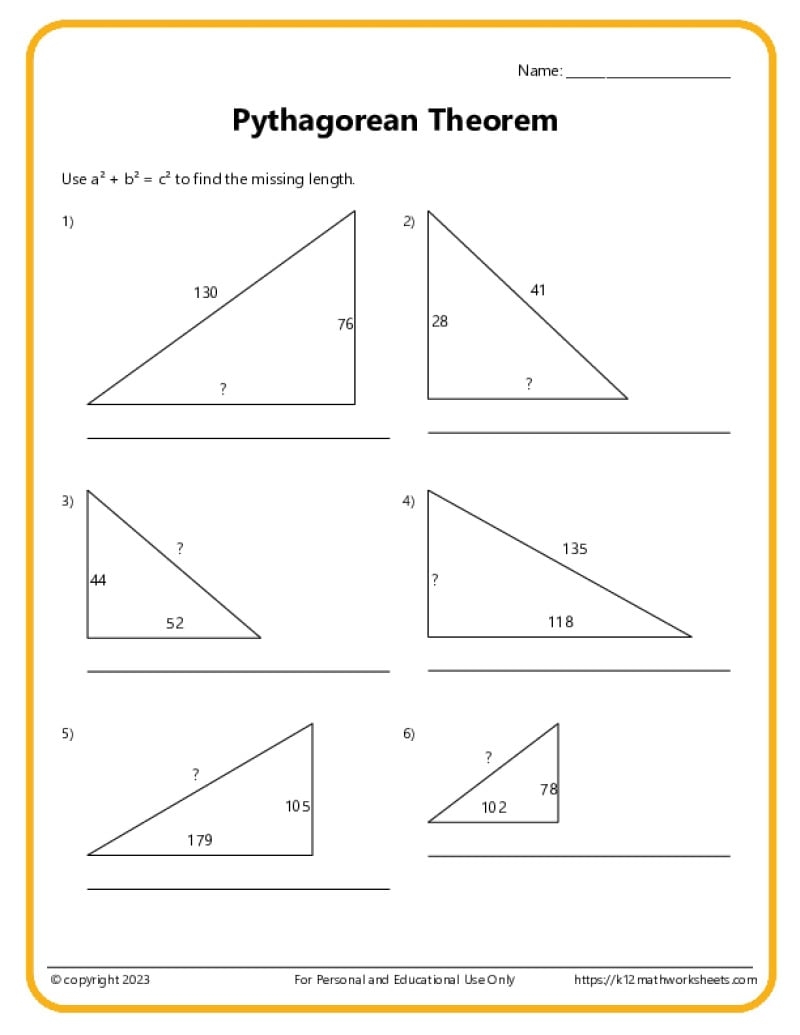 Math Worksheets 7th Grade Free Printables