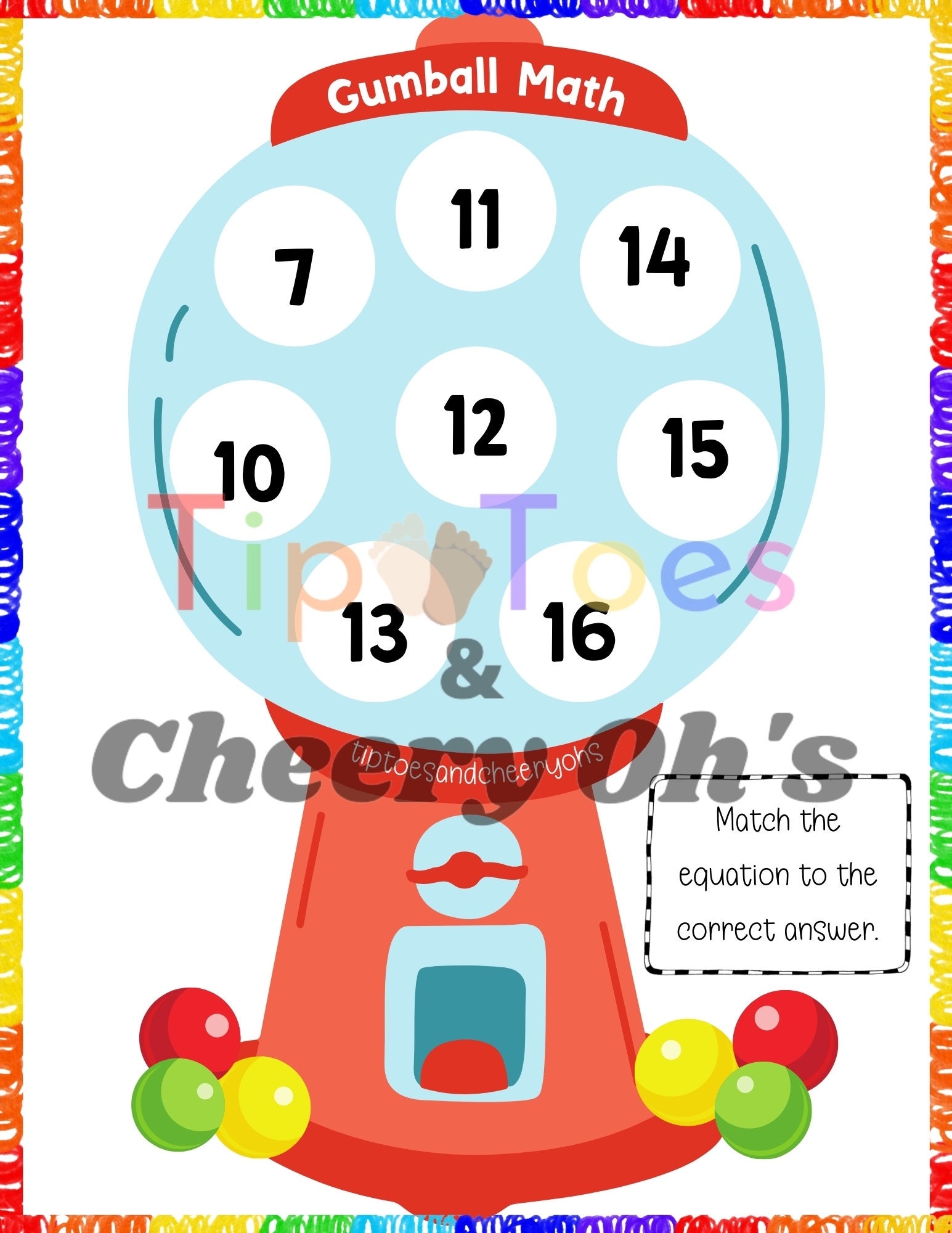 Gumball Math Worksheet 10 Free Printables Gumball Math Worksheet 10 Free Printables