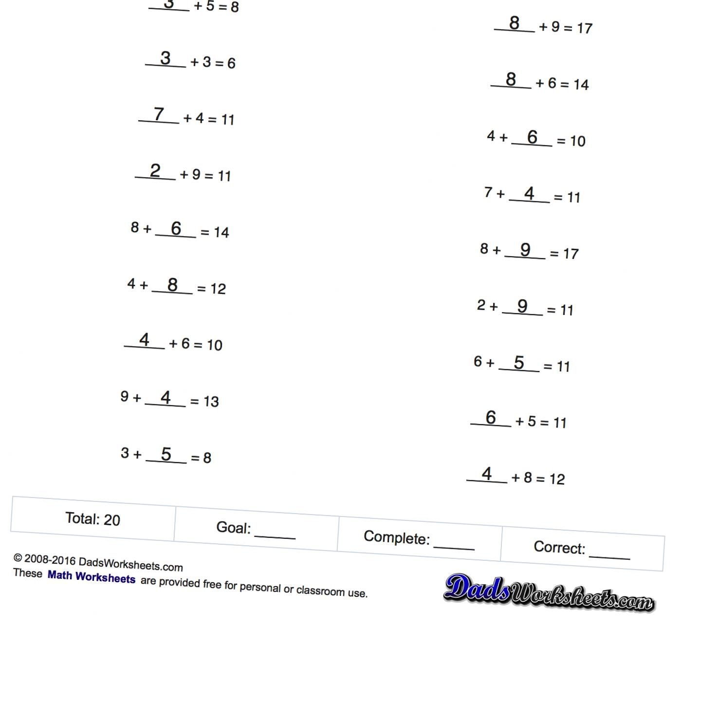 BlueBonkers Algebra Multiple Choice P3 Free Printable Math 