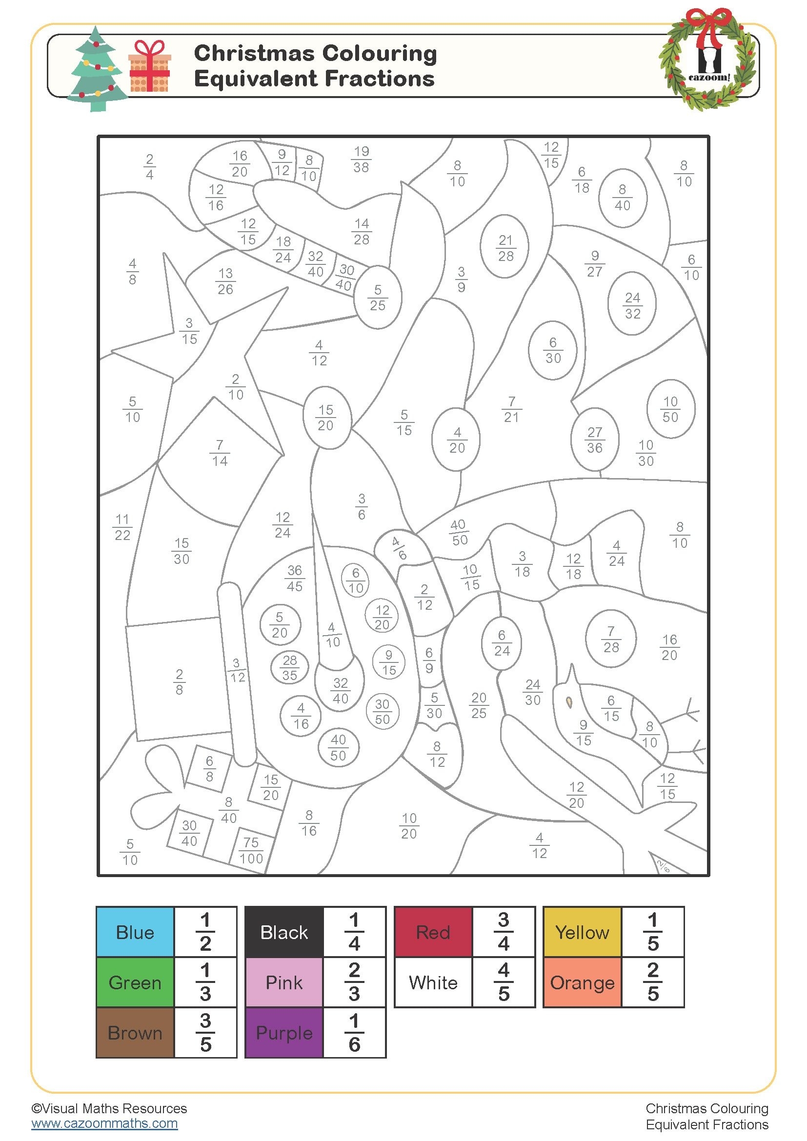 Free Printable Christmas Maths Worksheets Ks3