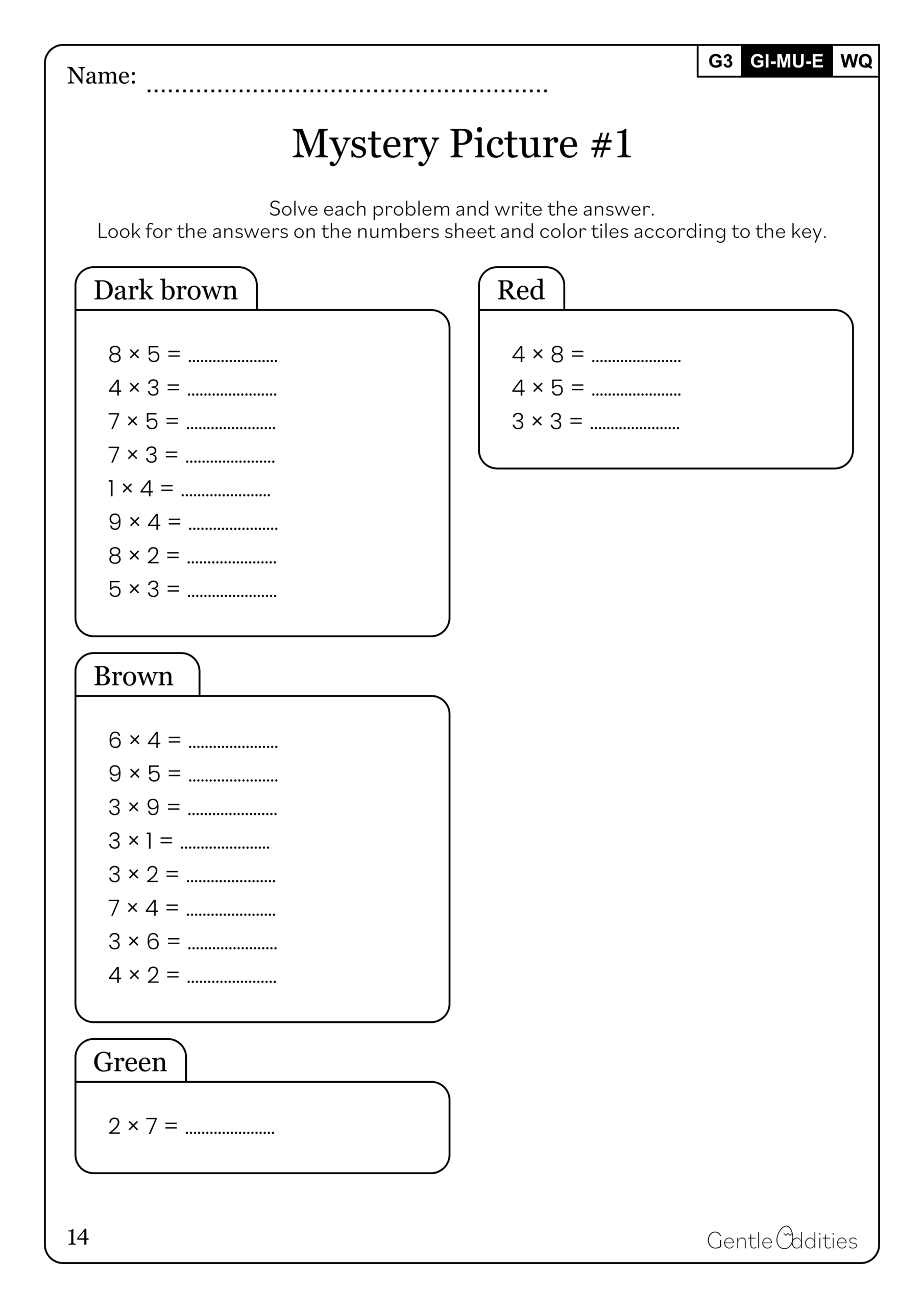 Christmas Math Mystery Pictures Grade 3 Addition Subtraction Multiplication Division Made By Teachers Christmas Math Mystery Pictures Grade 3 Addition Subtraction Multiplication Division Made By Teachers