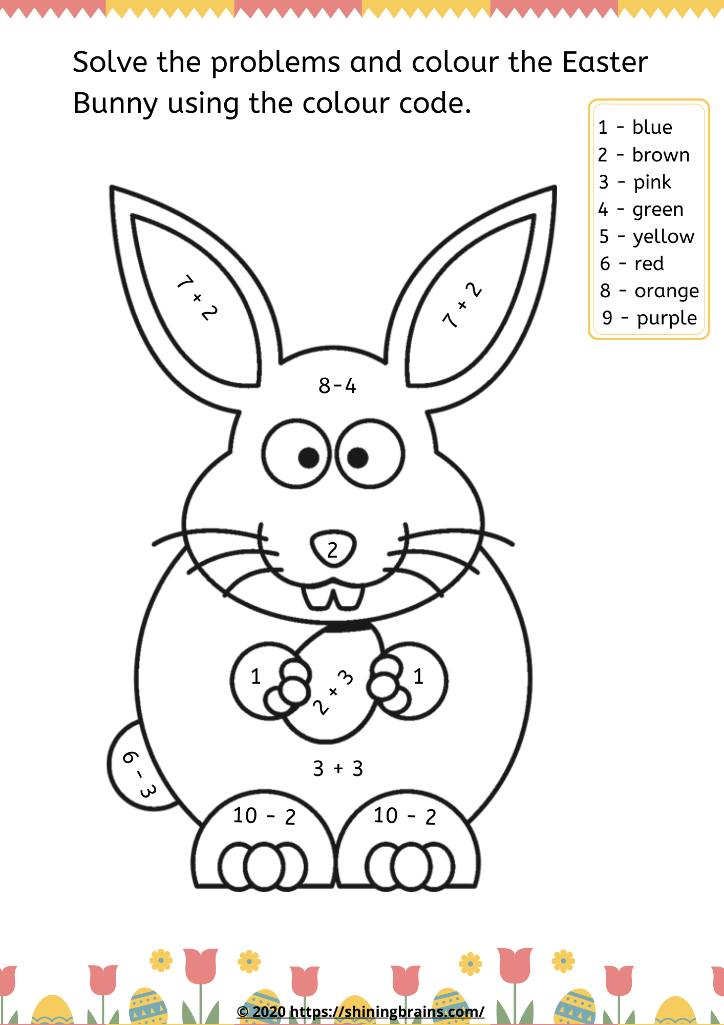 Easter Free Maths Worksheets Easter Activities Easter Free Printable Teaching Resources