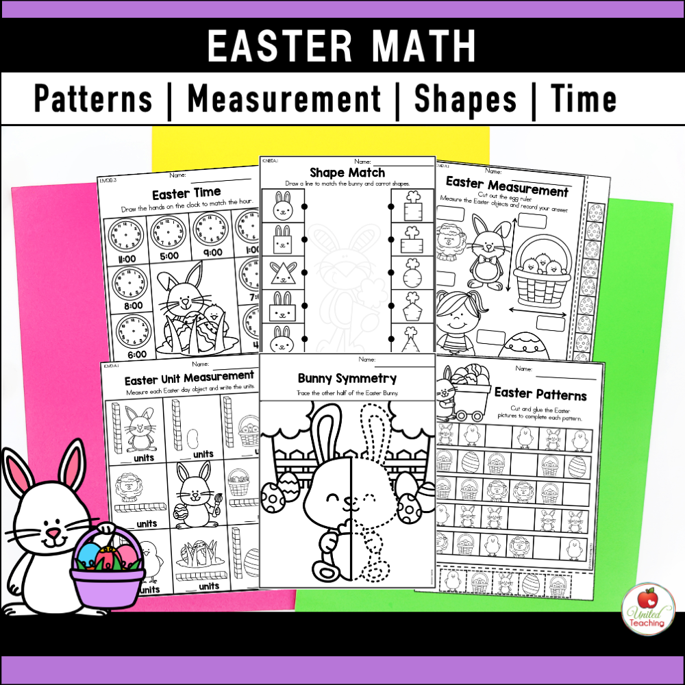 Free Printable Easter Math Worksheets