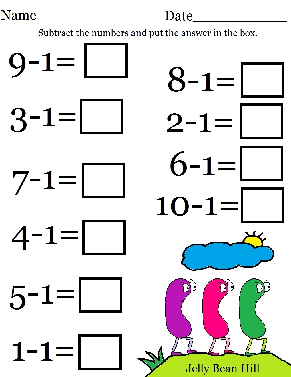 Free Printable Maths Worksheets Ks1
