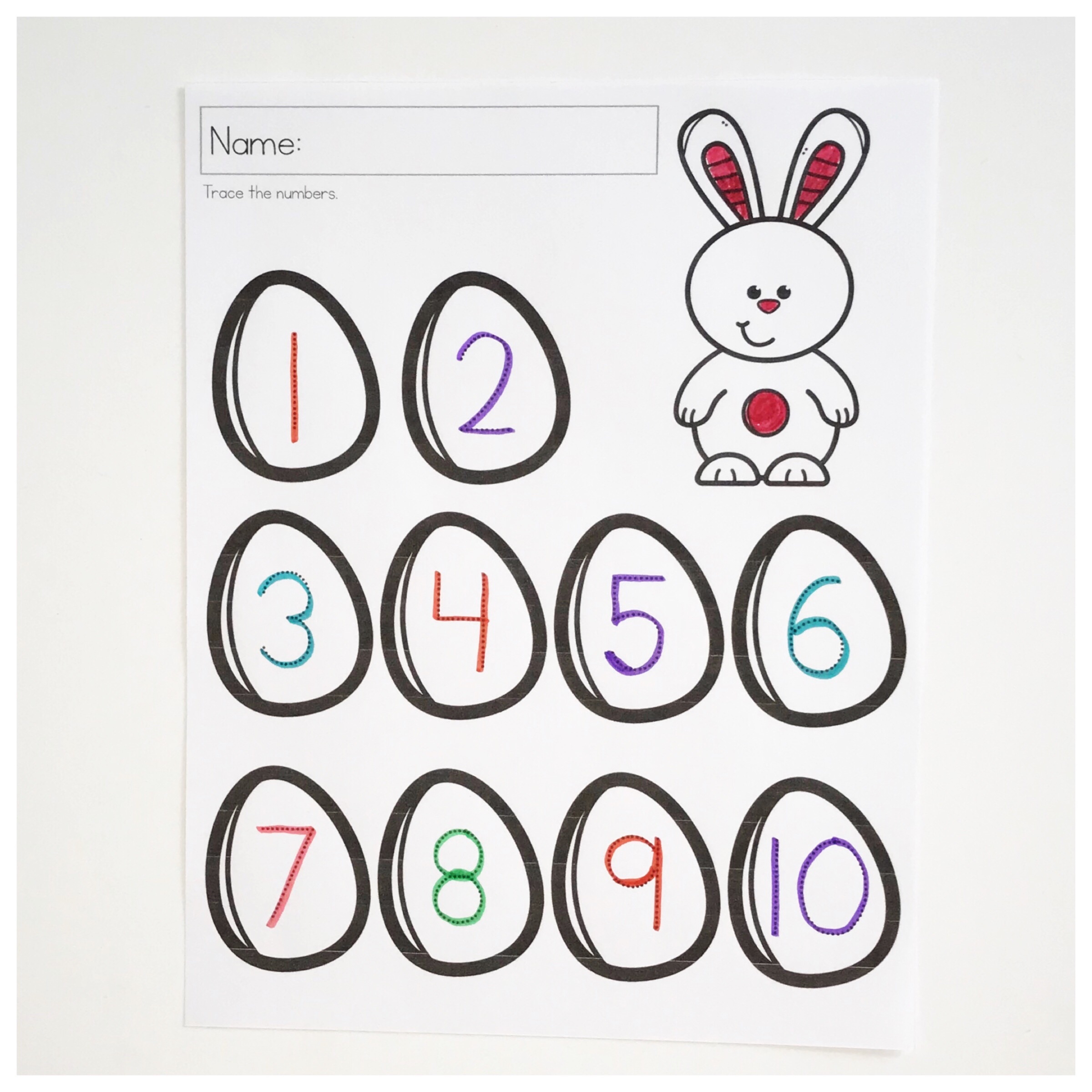 Easter Preschool Math Worksheets Ms Stephanie s Preschool