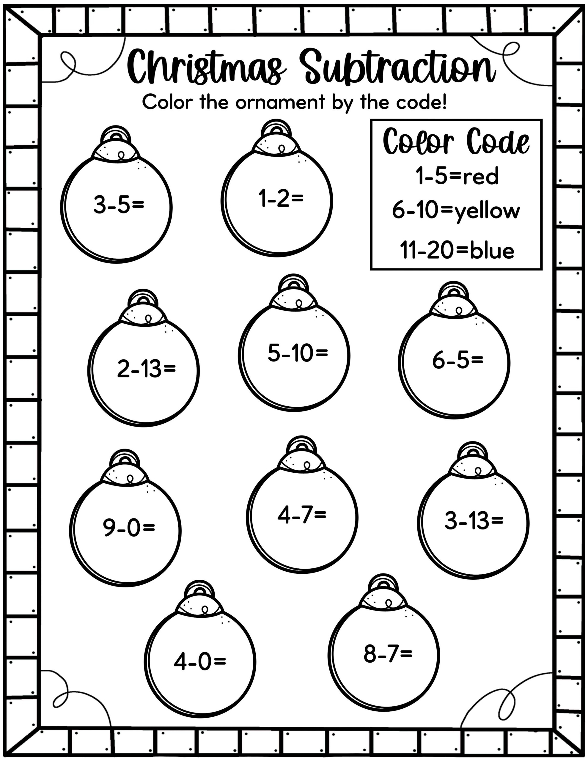 Free Printable Holiday Multiplication Worksheets