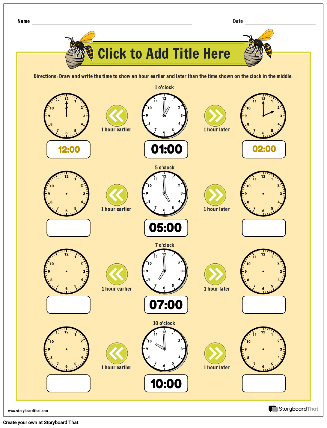 Free Printable Elapsed Time Math Worksheets