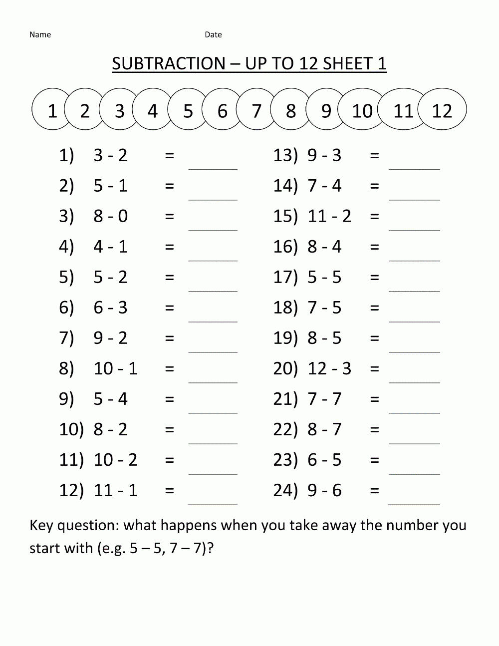 Free Year 7 Maths Worksheets Printable
