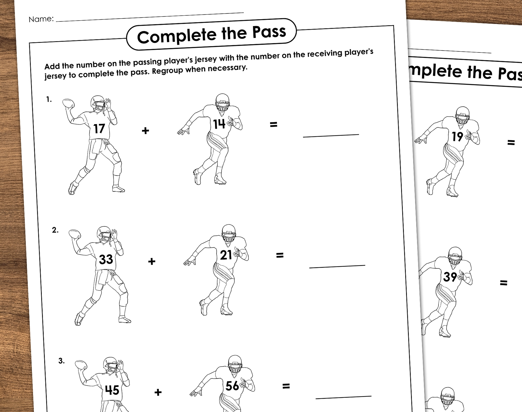 Football Math Facts