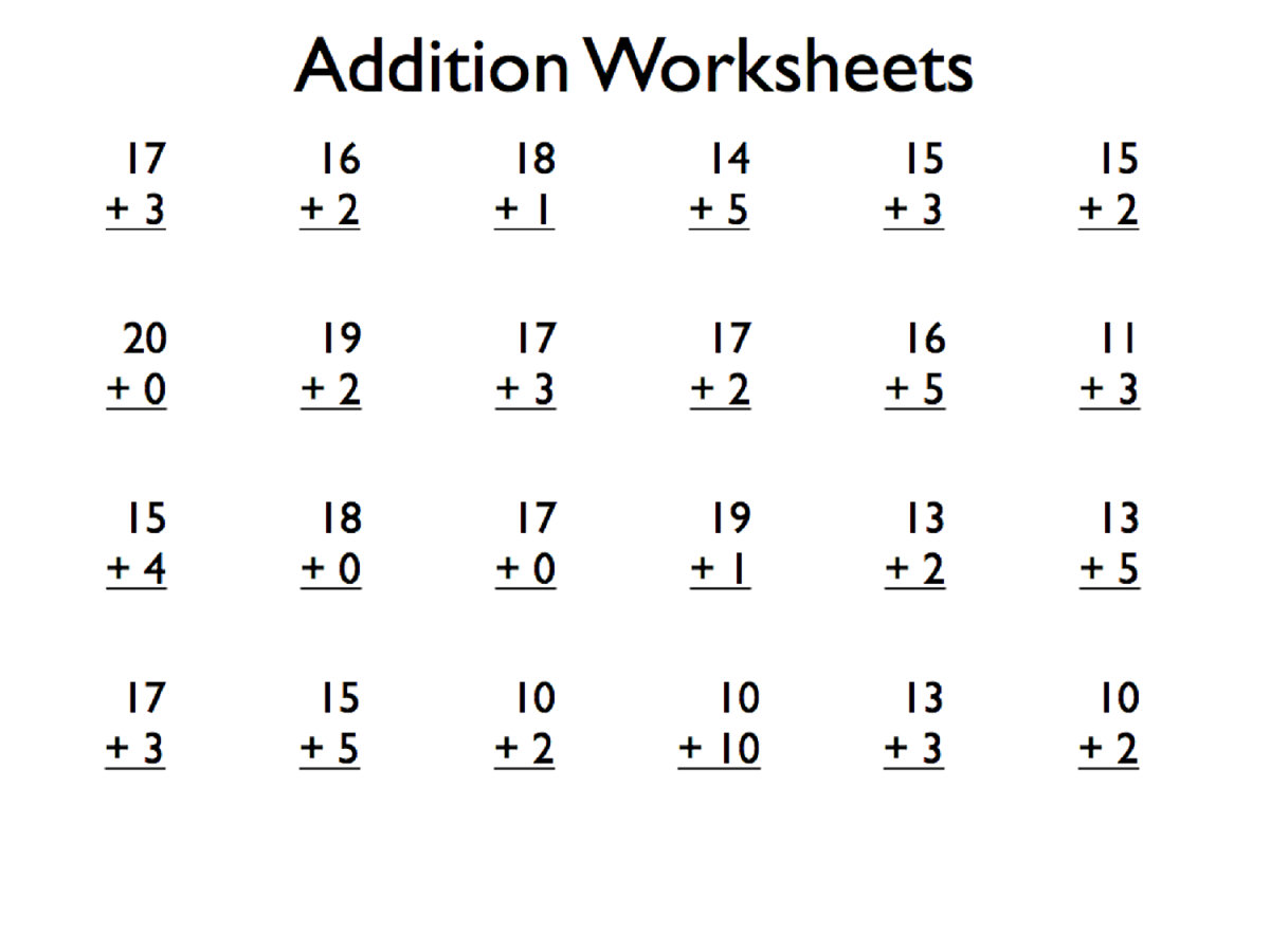 FREE 1st Grade Printable Math Worksheets U0026 First Grade Mad Minutes Worksheets Library