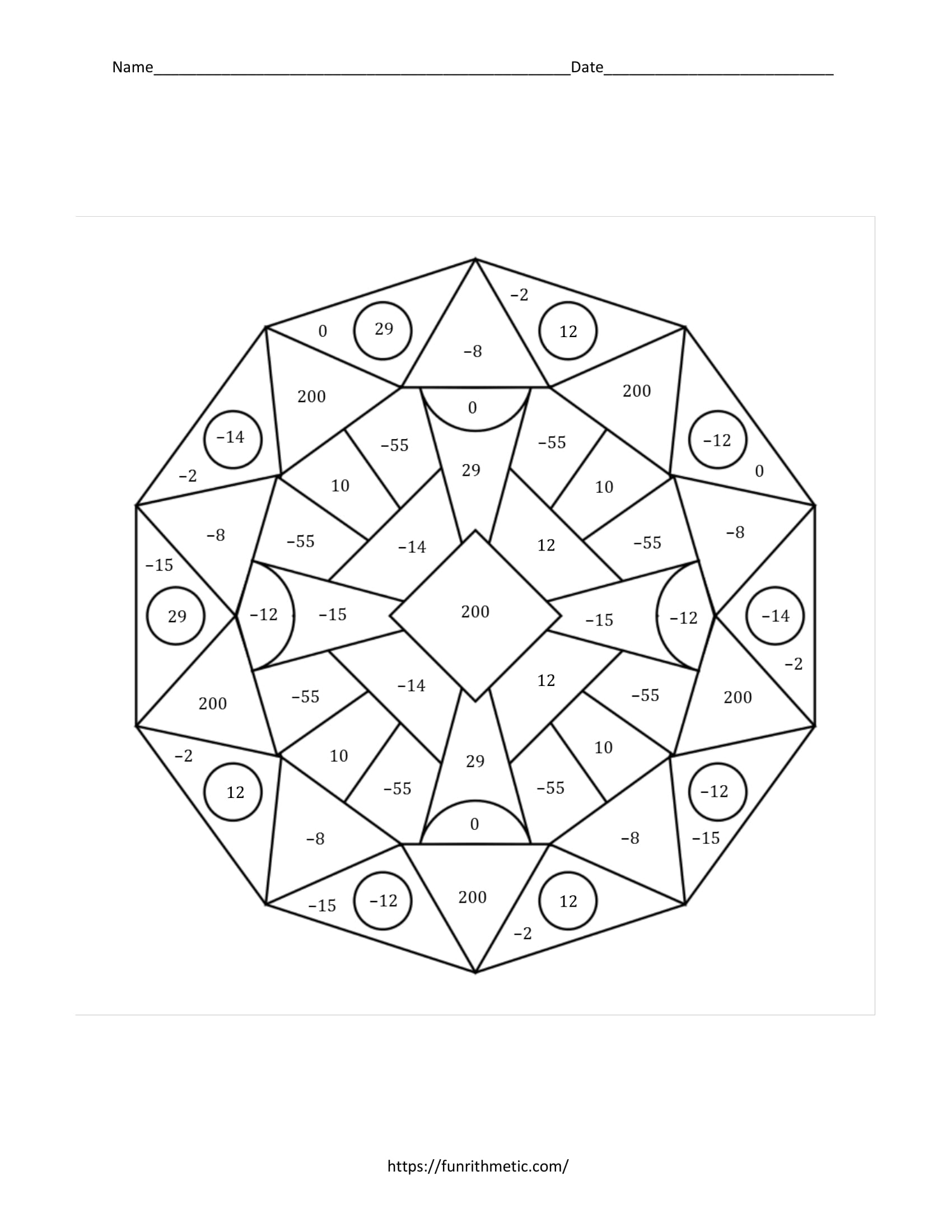 Free Algebra Coloring Worksheet Download Free Algebra Coloring Worksheet Png Images Free Worksheets On Clipart Library