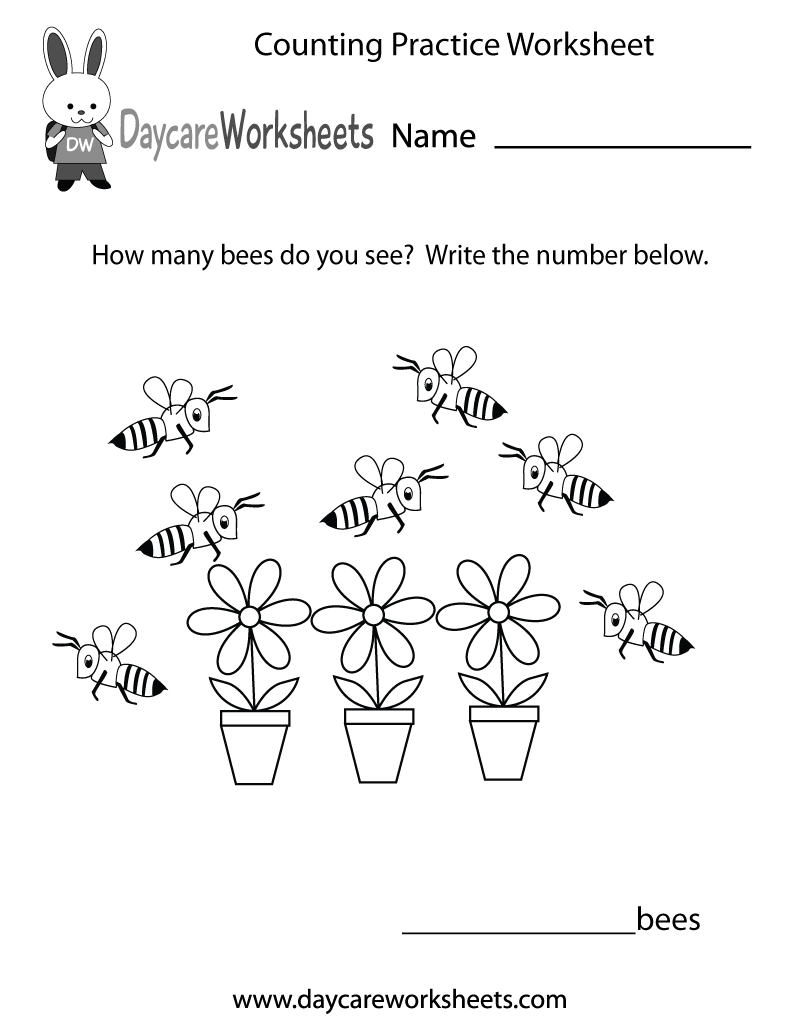 Free Printable Prek Math Worksheets