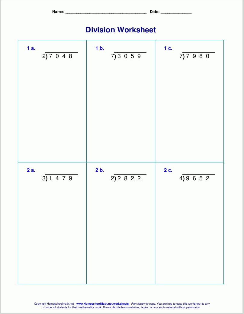 Free Printable Math Worksheets Grade 7