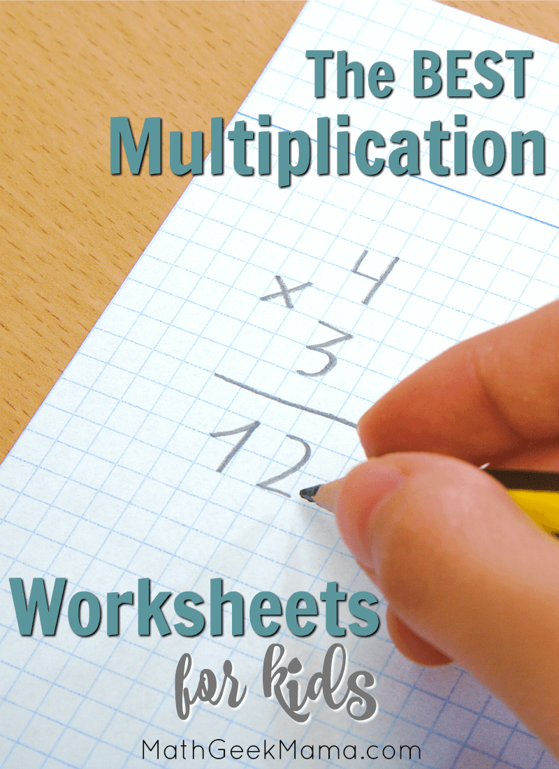 FREE Multiplication Facts Worksheets For Kids Interactive Ideas 