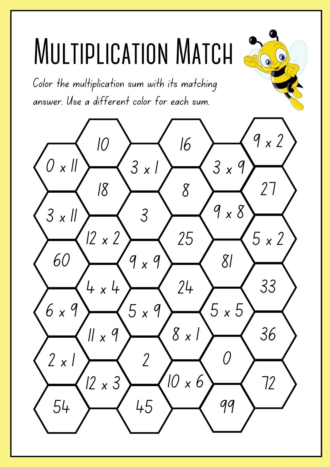 Free Multiplication Worksheet Templates To Use And Print Canva Worksheets Library Free Multiplication Worksheet Templates To Use And Print Canva Worksheets Library
