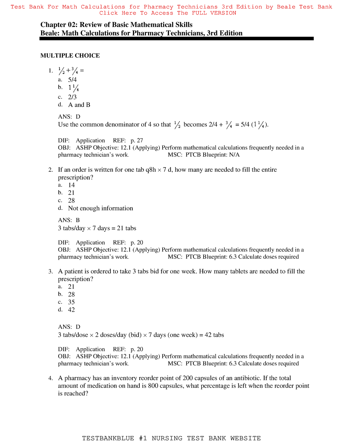 Free Pharmacy Technician Math Worksheet Download Free Pharmacy Technician Math Worksheet Png Images Free Worksheets On Clipart Library