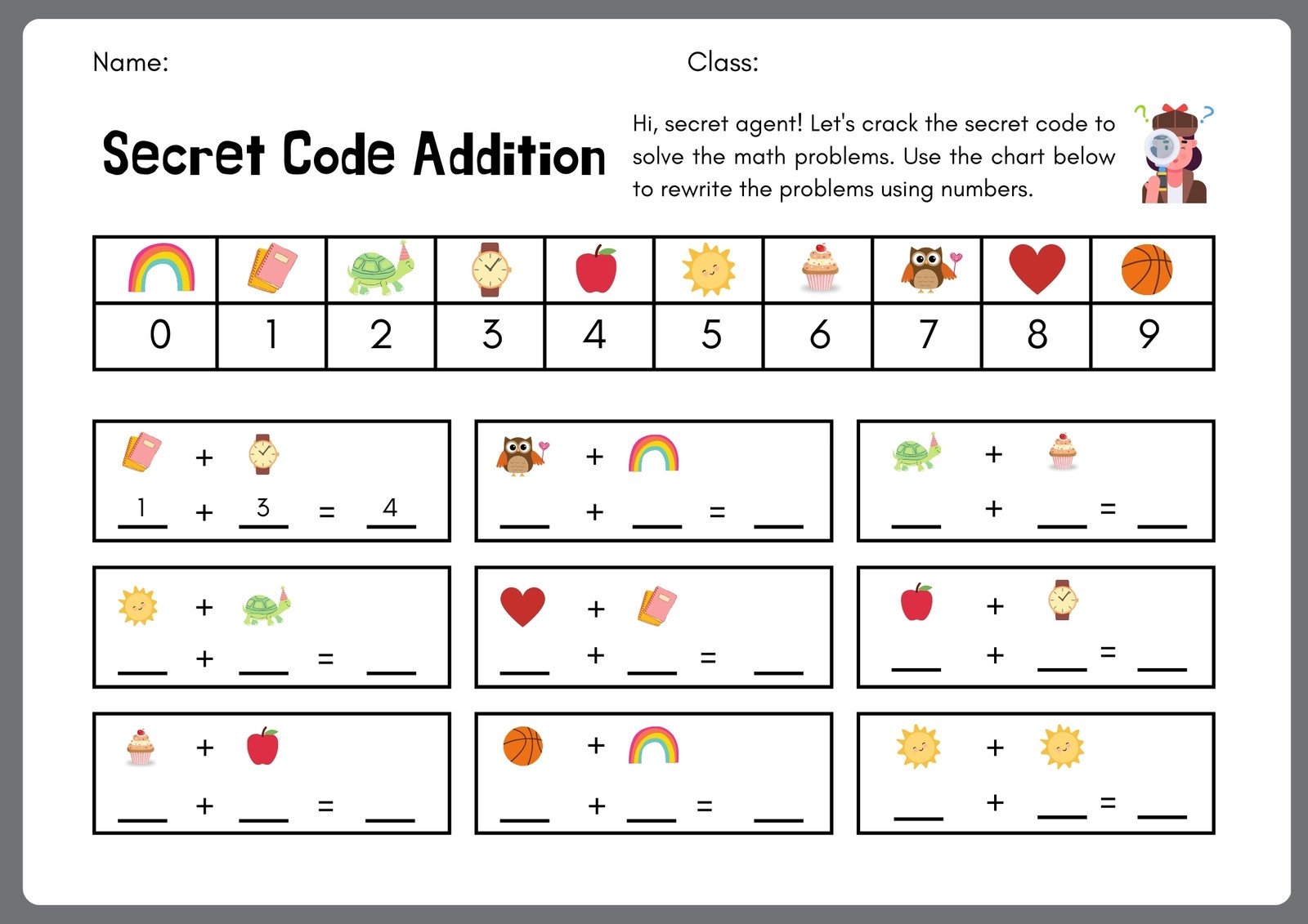 Free Printable Customizable Math Worksheet Templates Canva