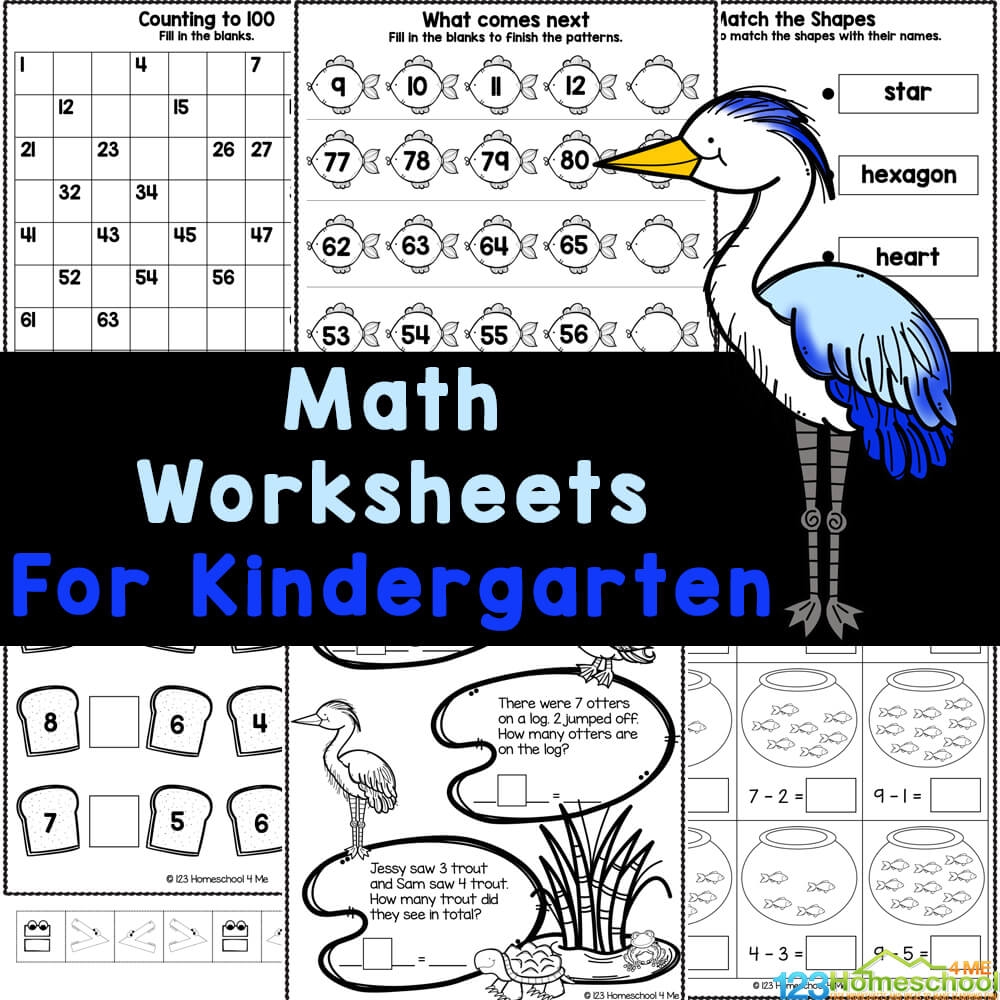 Kindergarten Math Worksheets Free And Printable Kindergarten Math Worksheets Free And Printable