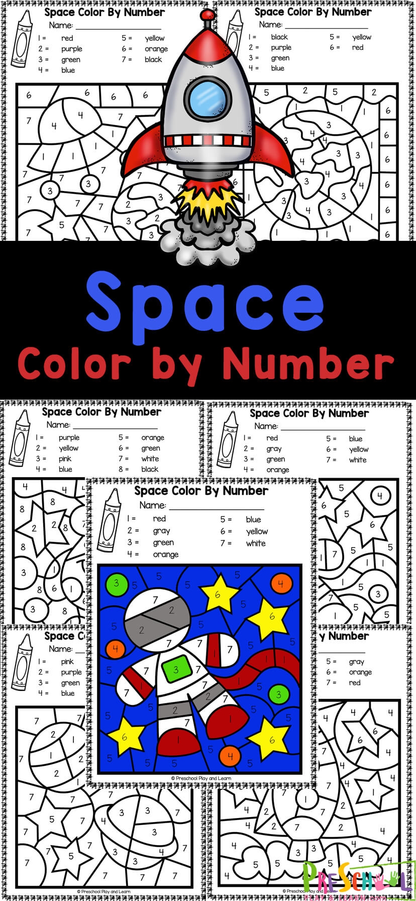 Free Printable Coloring Math Worksheets