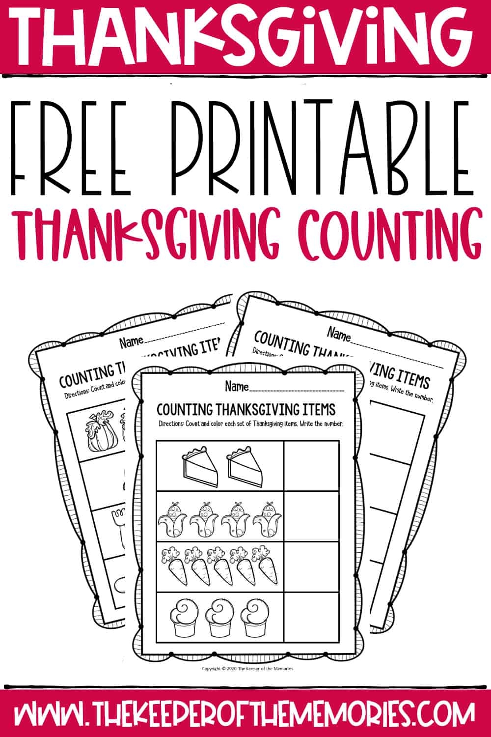 Free Printable Pre Kindergarten Math Worksheets