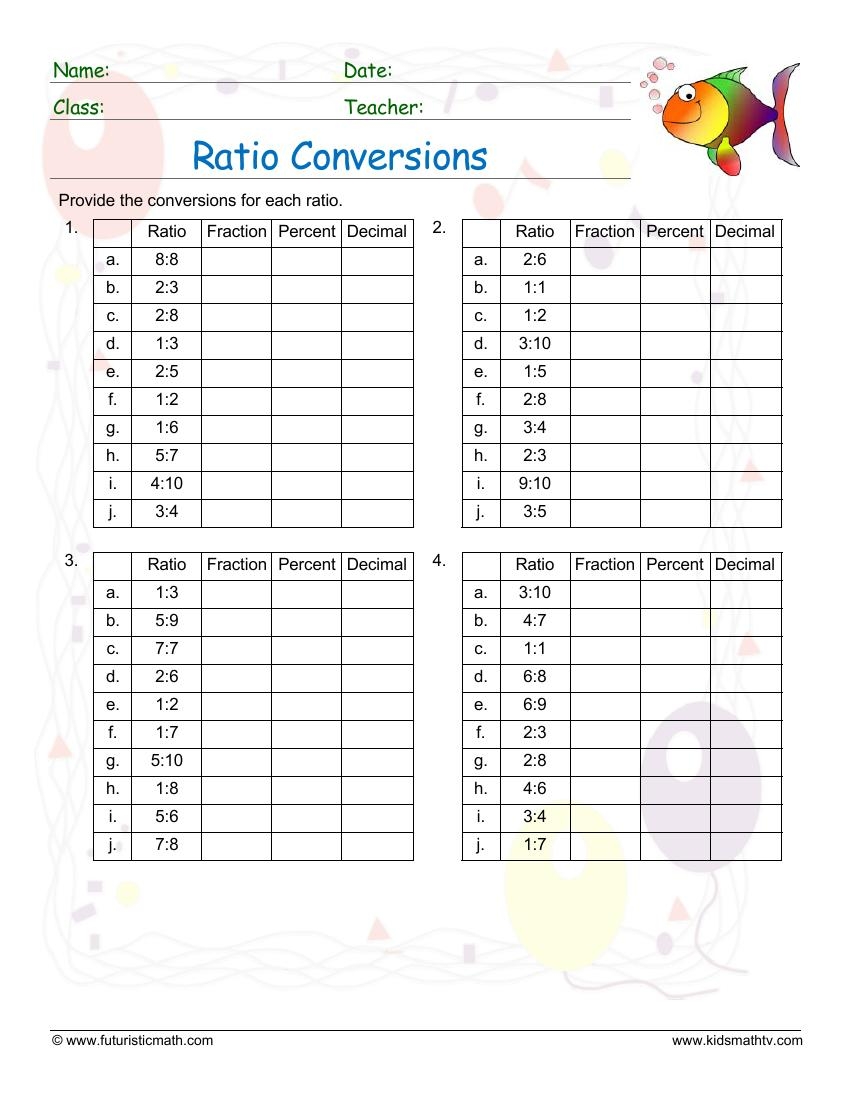 Math Ratio Worksheets Free Printable Math Ratio Worksheets Free Printable