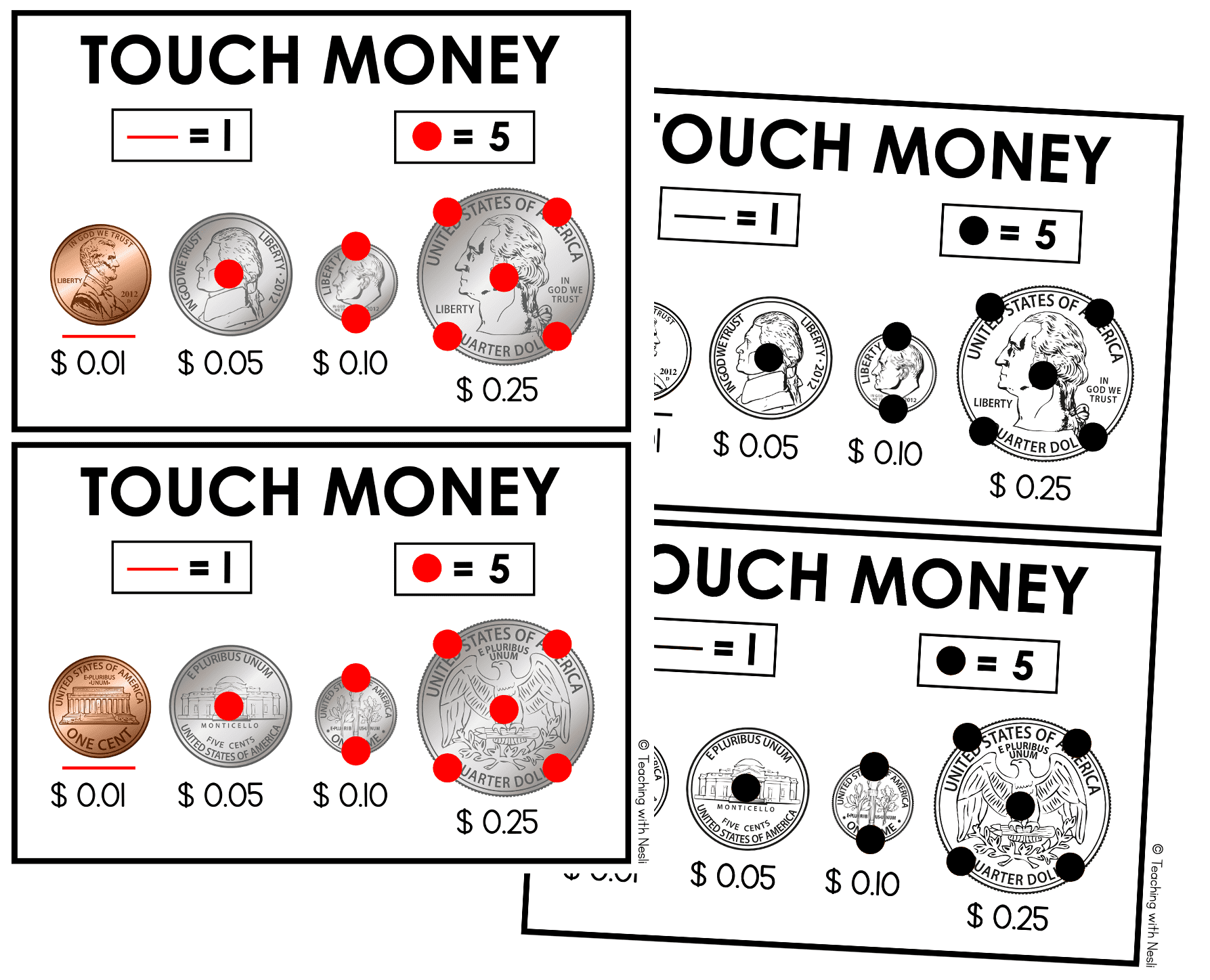Free Printable Touchpoint Math Worksheets