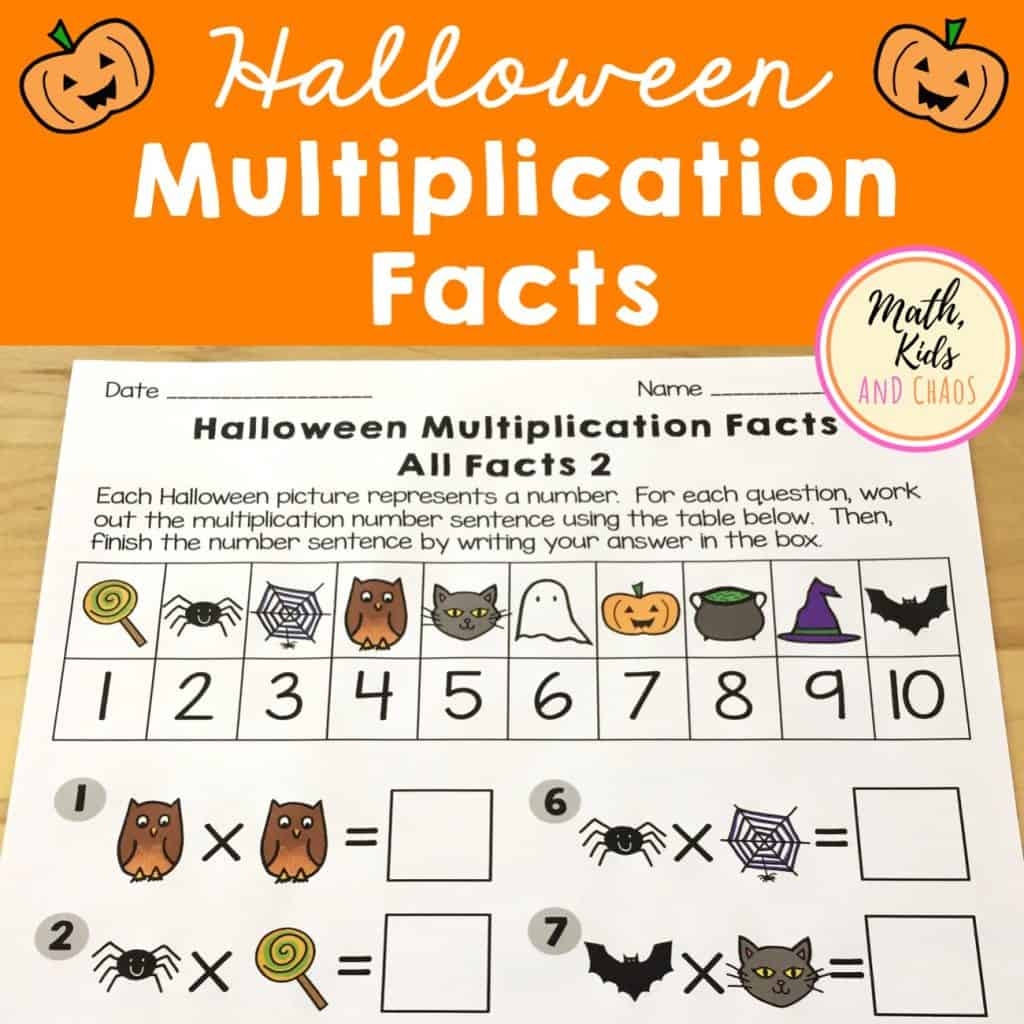 Halloween Math Multiplication Worksheets Free Printable Halloween Math Multiplication Worksheets Free Printable