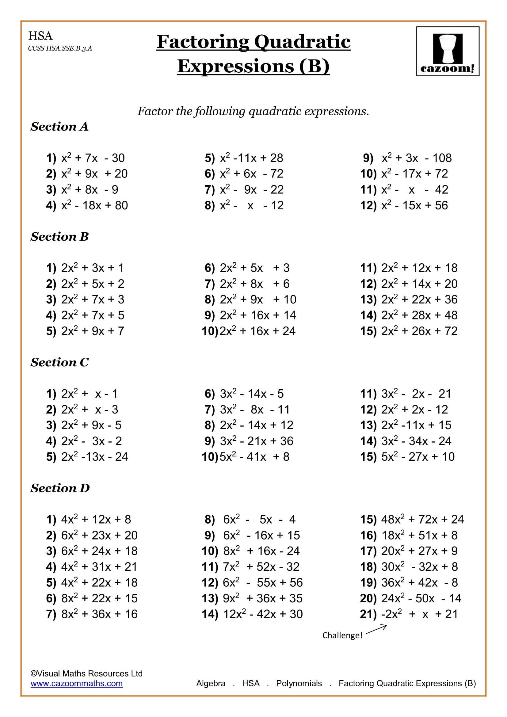 Free Printable Homeschool Math Worksheets