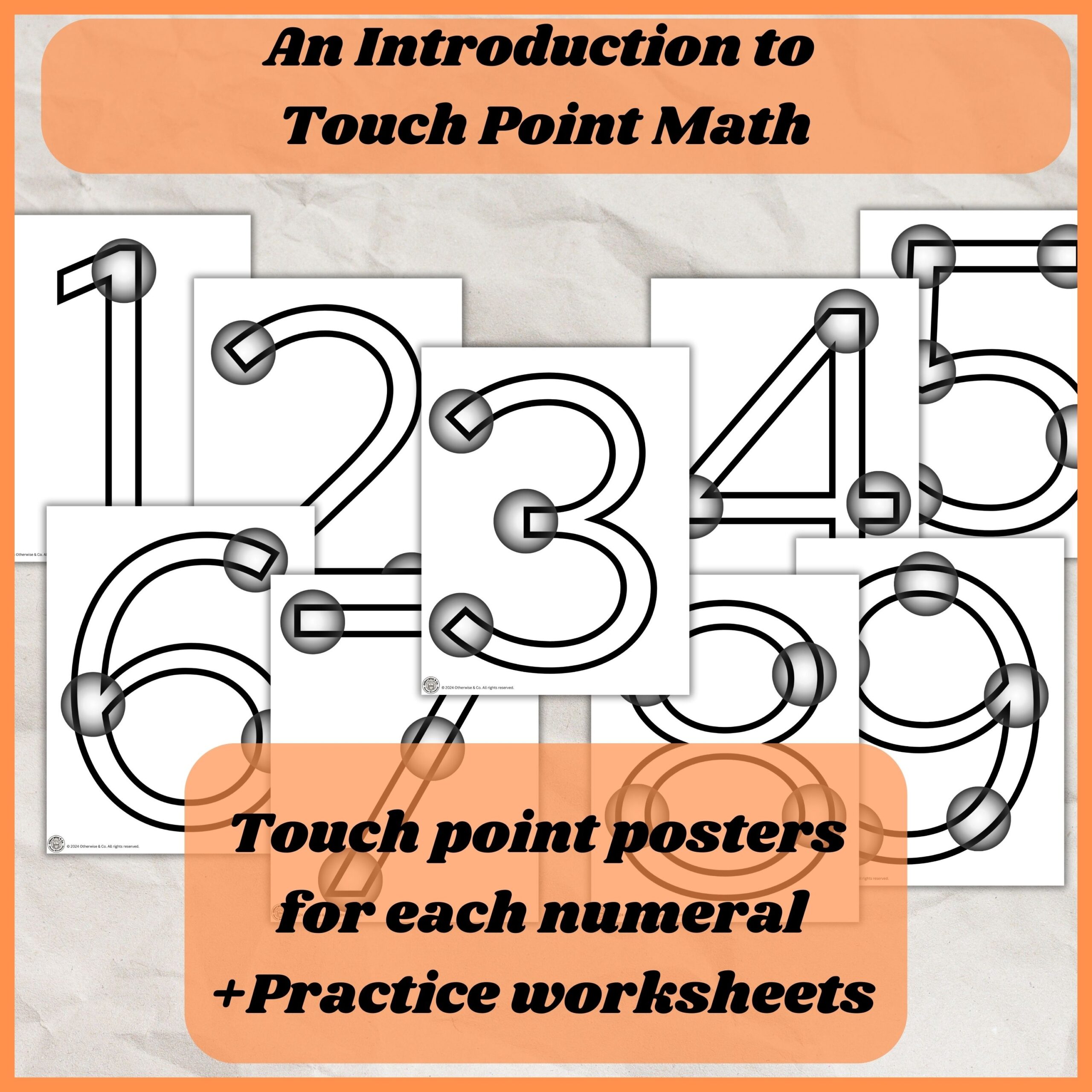 Touch Math Free Printable Worksheets