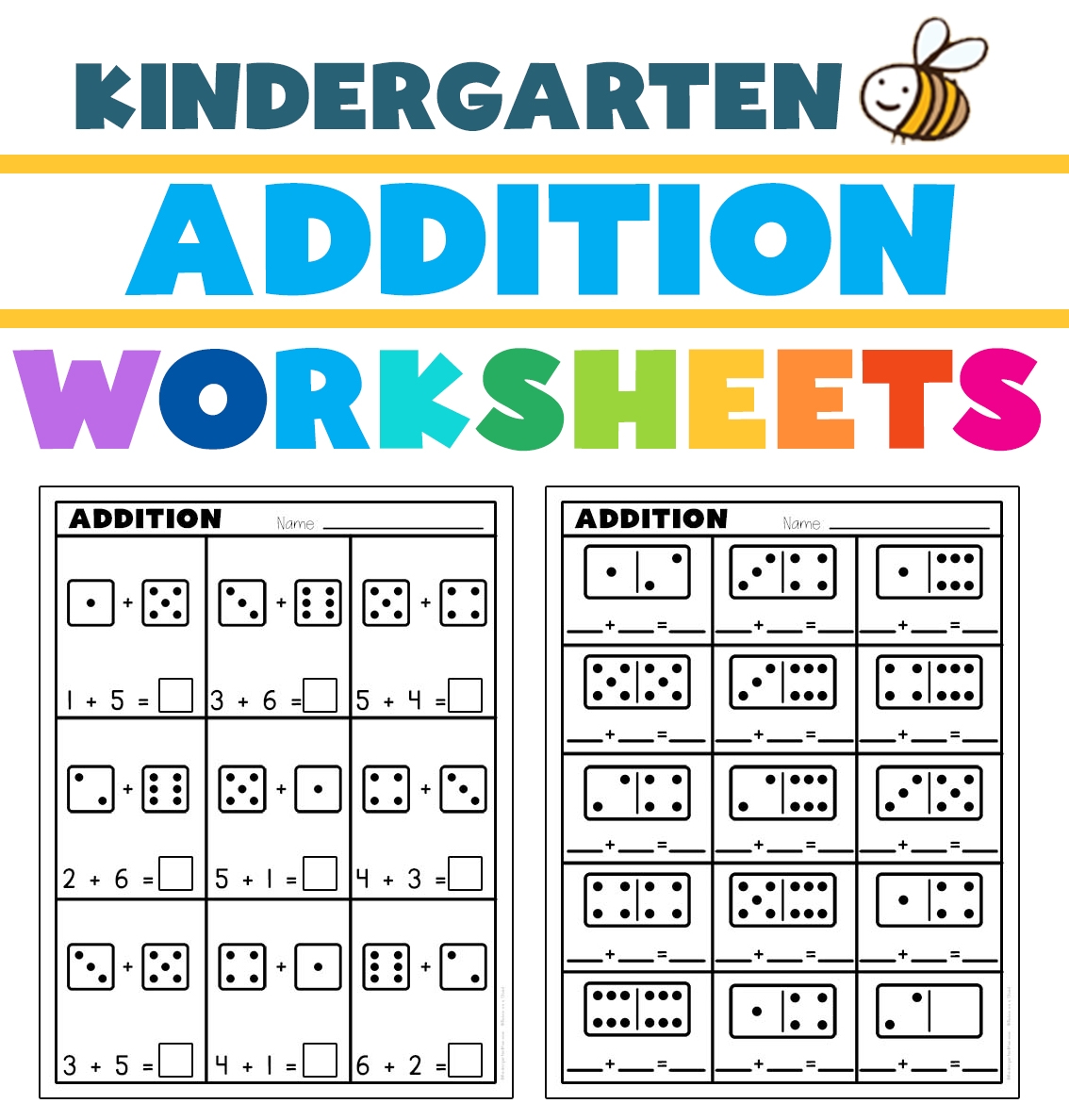 Kindergarten Addition Worksheets Kindergarten Mom