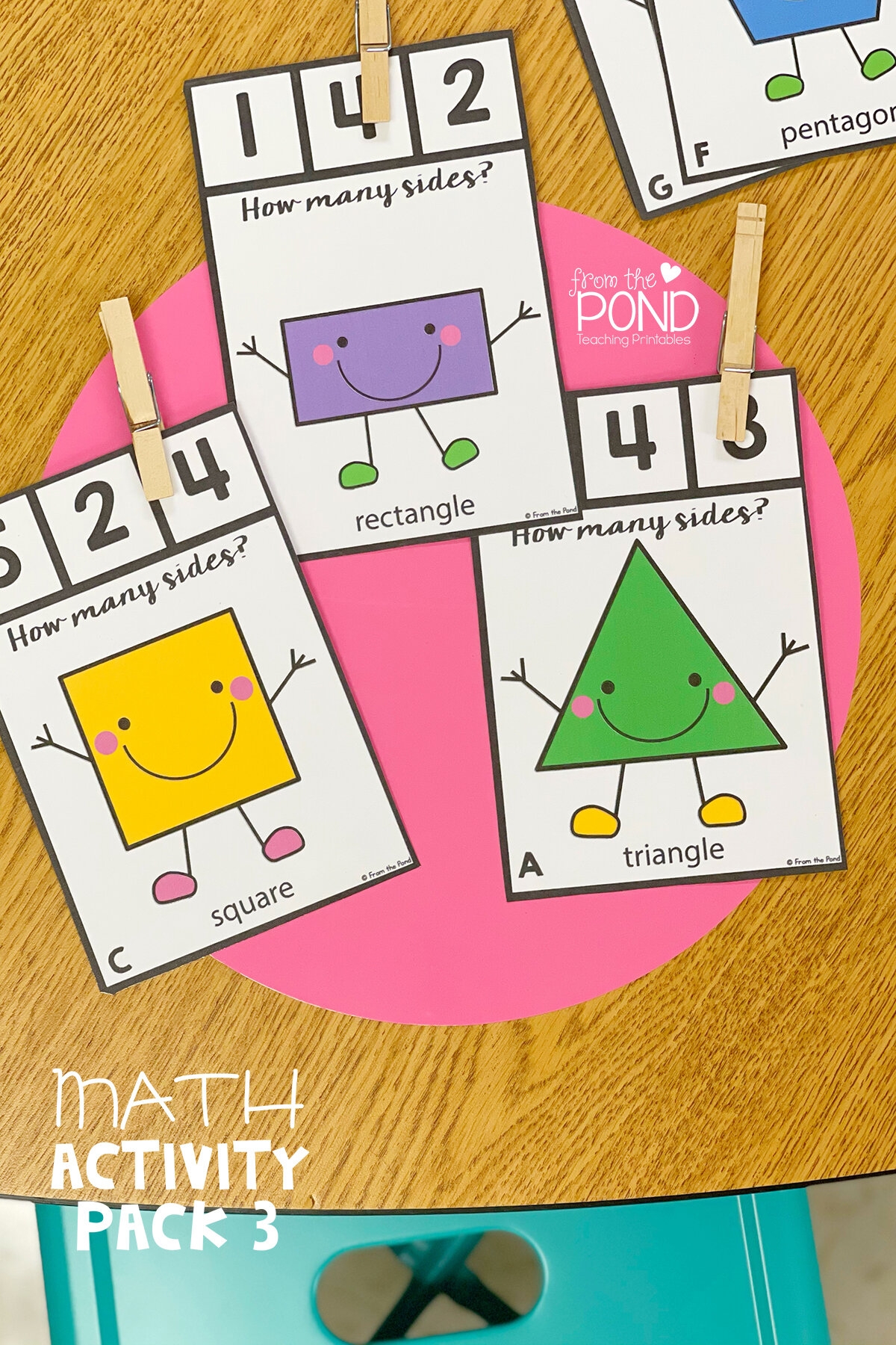 Kindergarten Math Centers From The Pond