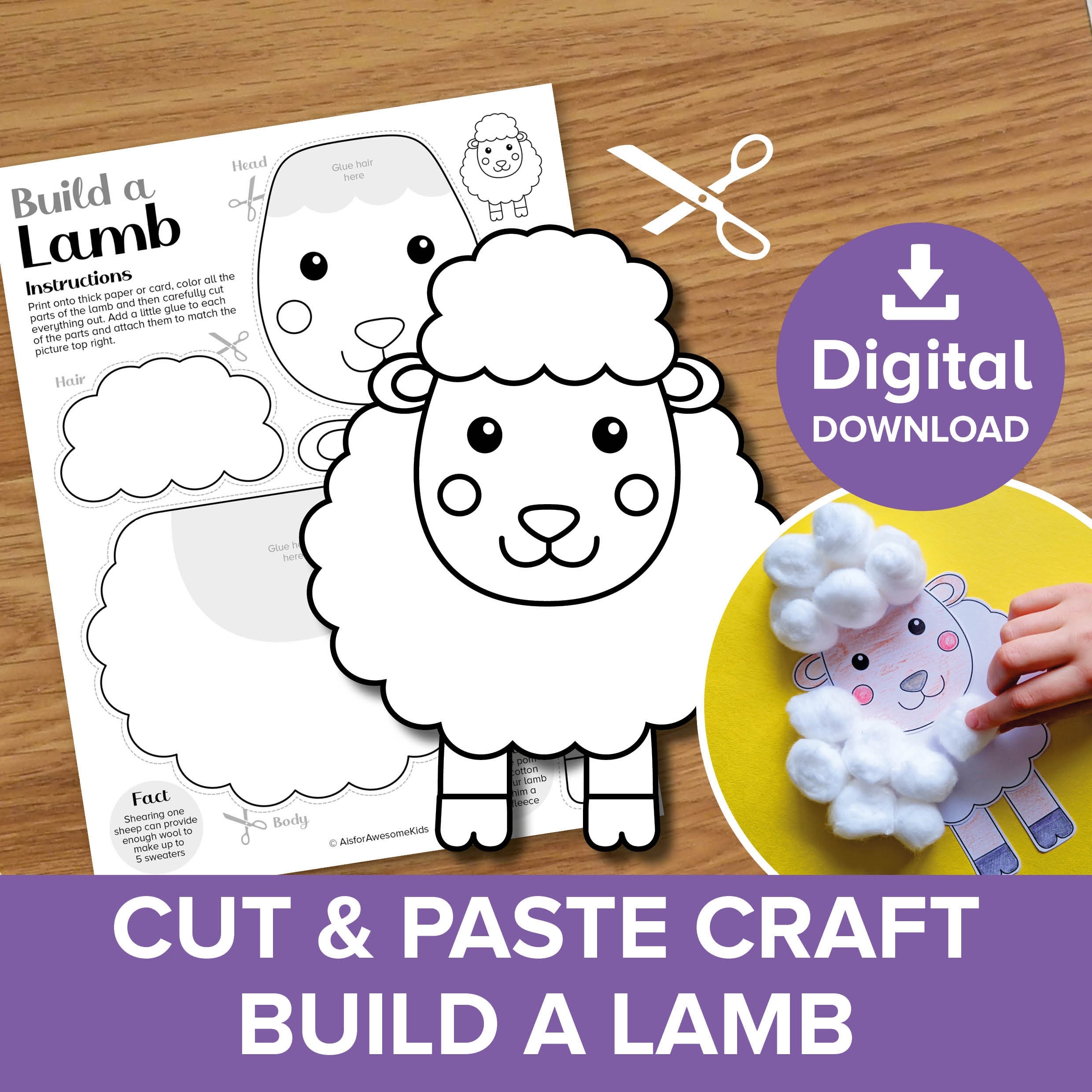 Sheeps Preschool Math Sheets Printable