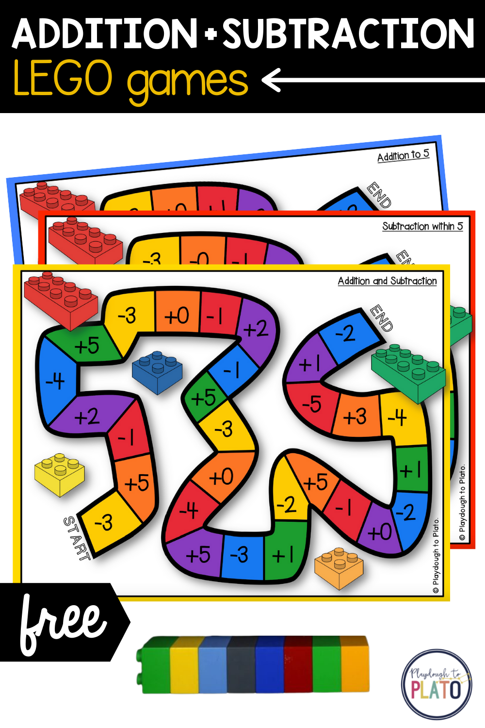 Free Printable Lego Math Worksheets