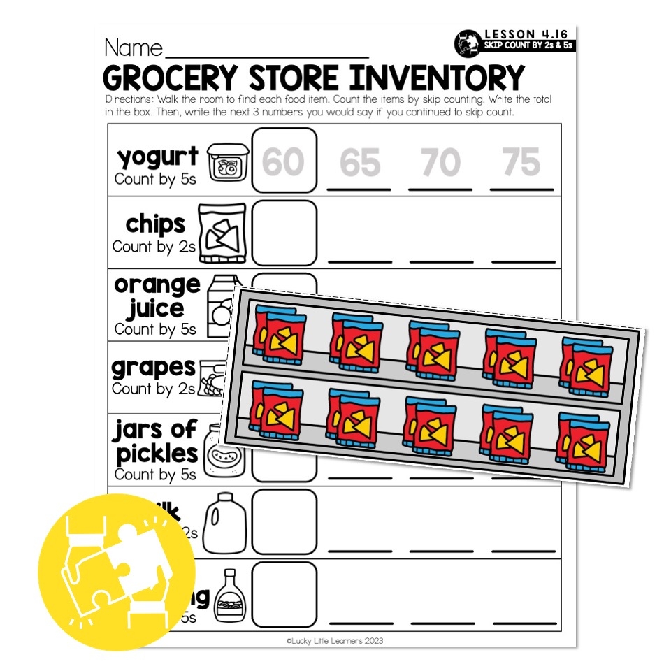 Free Printable Grocery Math Worksheets