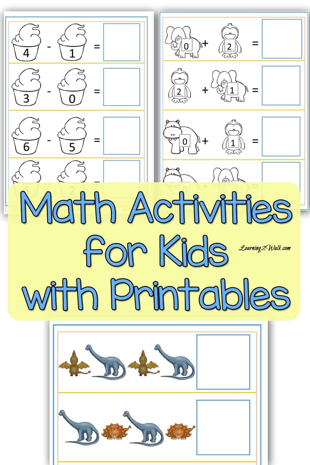 Math Activities For Kids With Printables No Stress Homeschooling