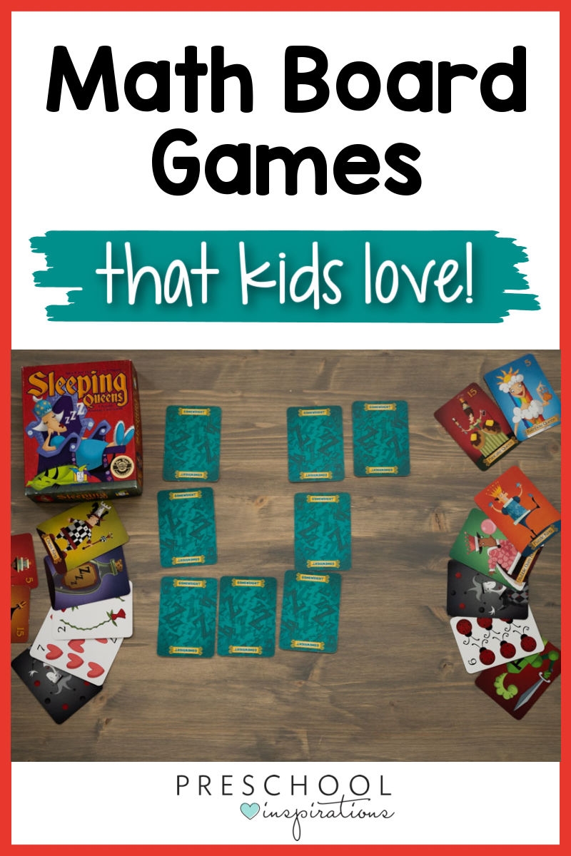 Math Board Games For Kids Preschool Inspirations