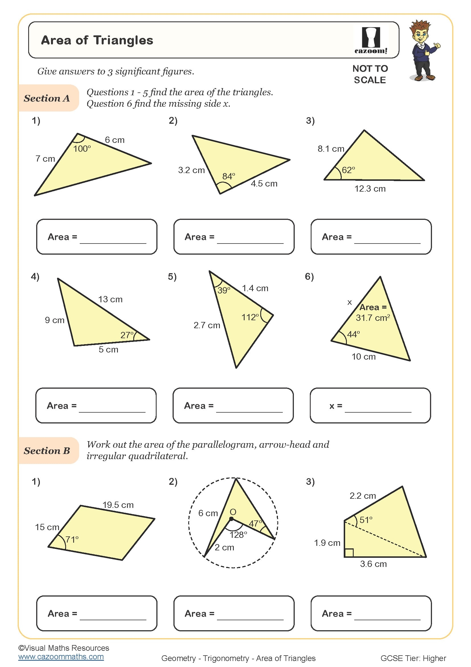 Free Printable Maths Worksheets Ks3