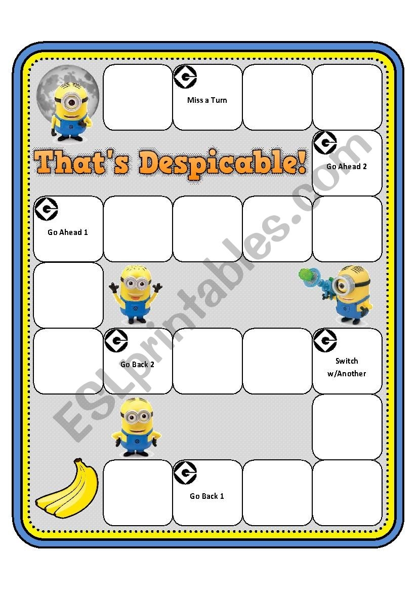 Multiplication Minions Worksheet Free Printable