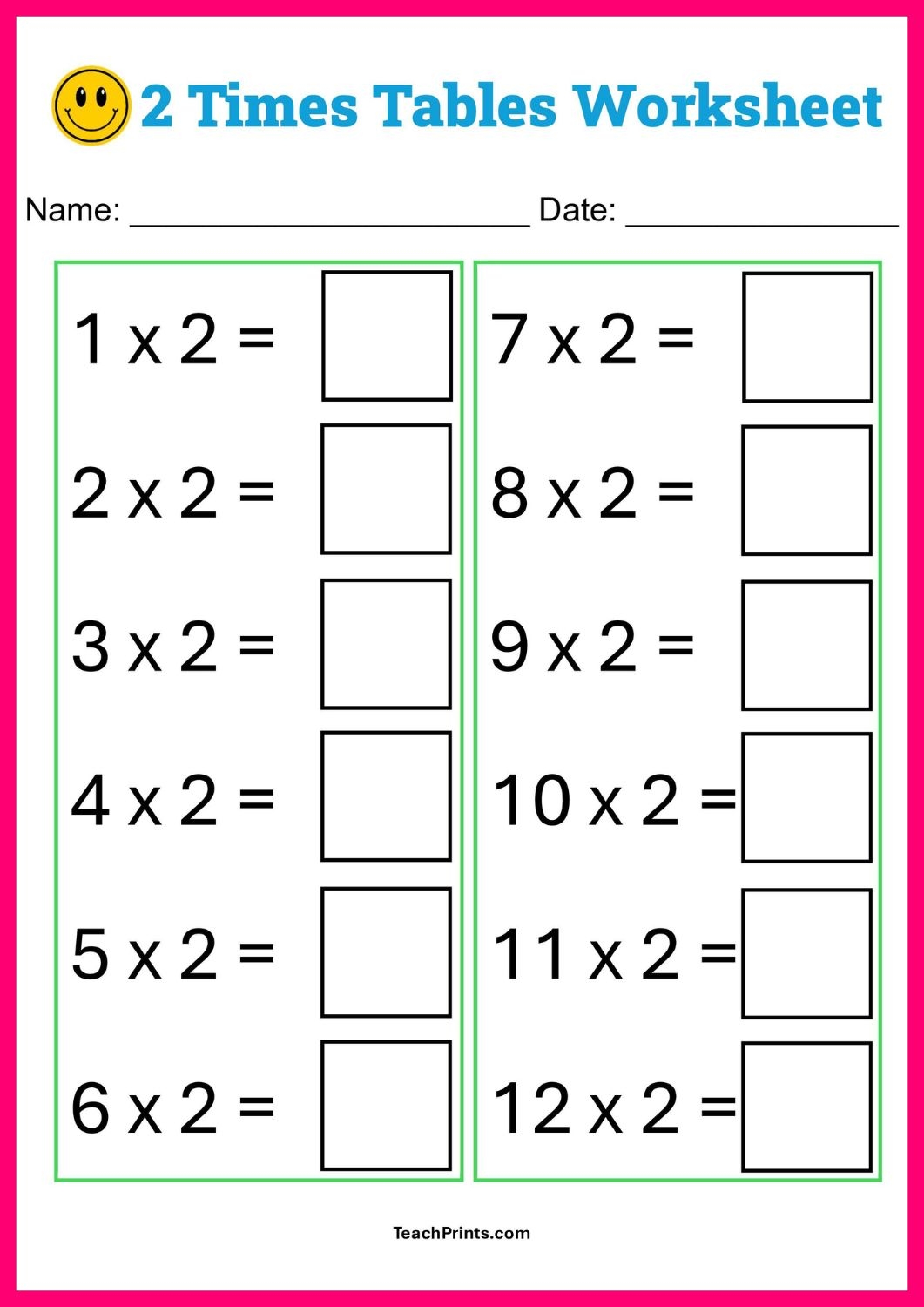Multiplication Worksheets Free Printables Teach Prints Multiplication Worksheets Free Printables Teach Prints