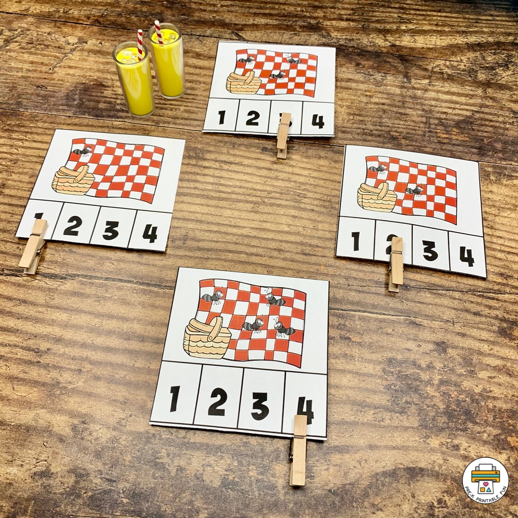 Picnic Preschool Activity Pack