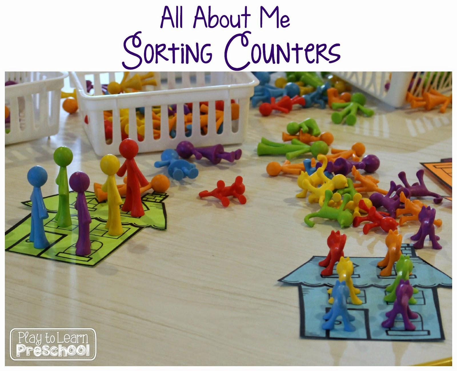 Play To Learn Preschool All About Me Counters