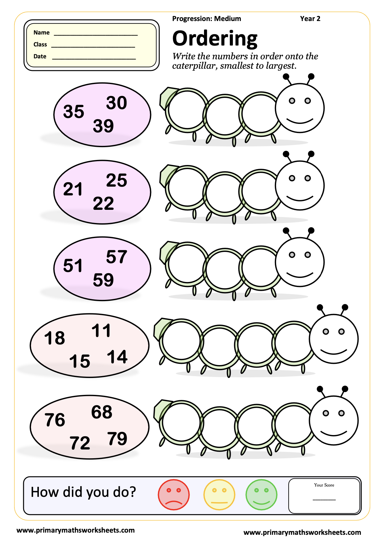 Primary Maths Worksheets Free Printable