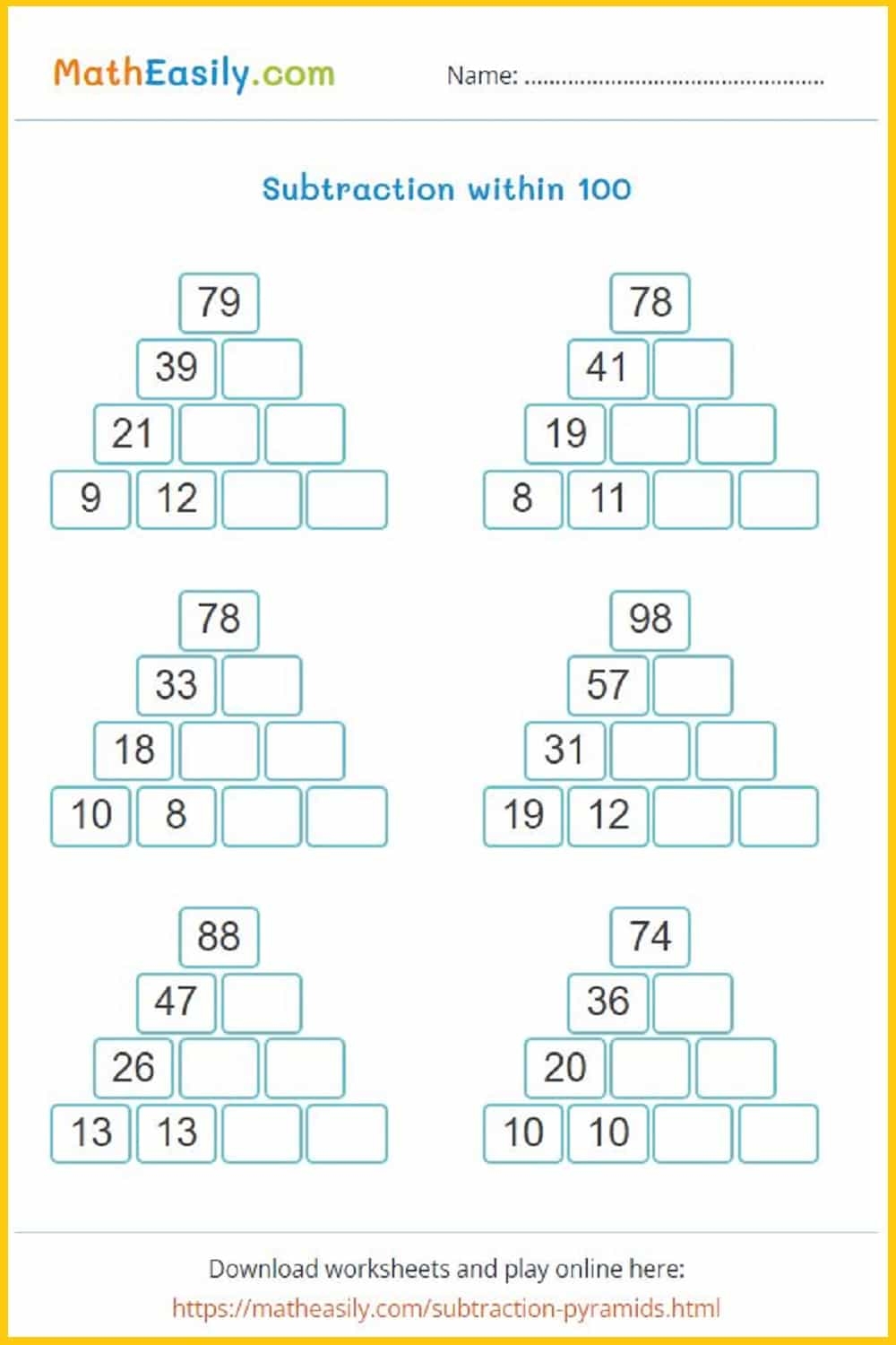 Math Worksheets Grade 2 Printable Free