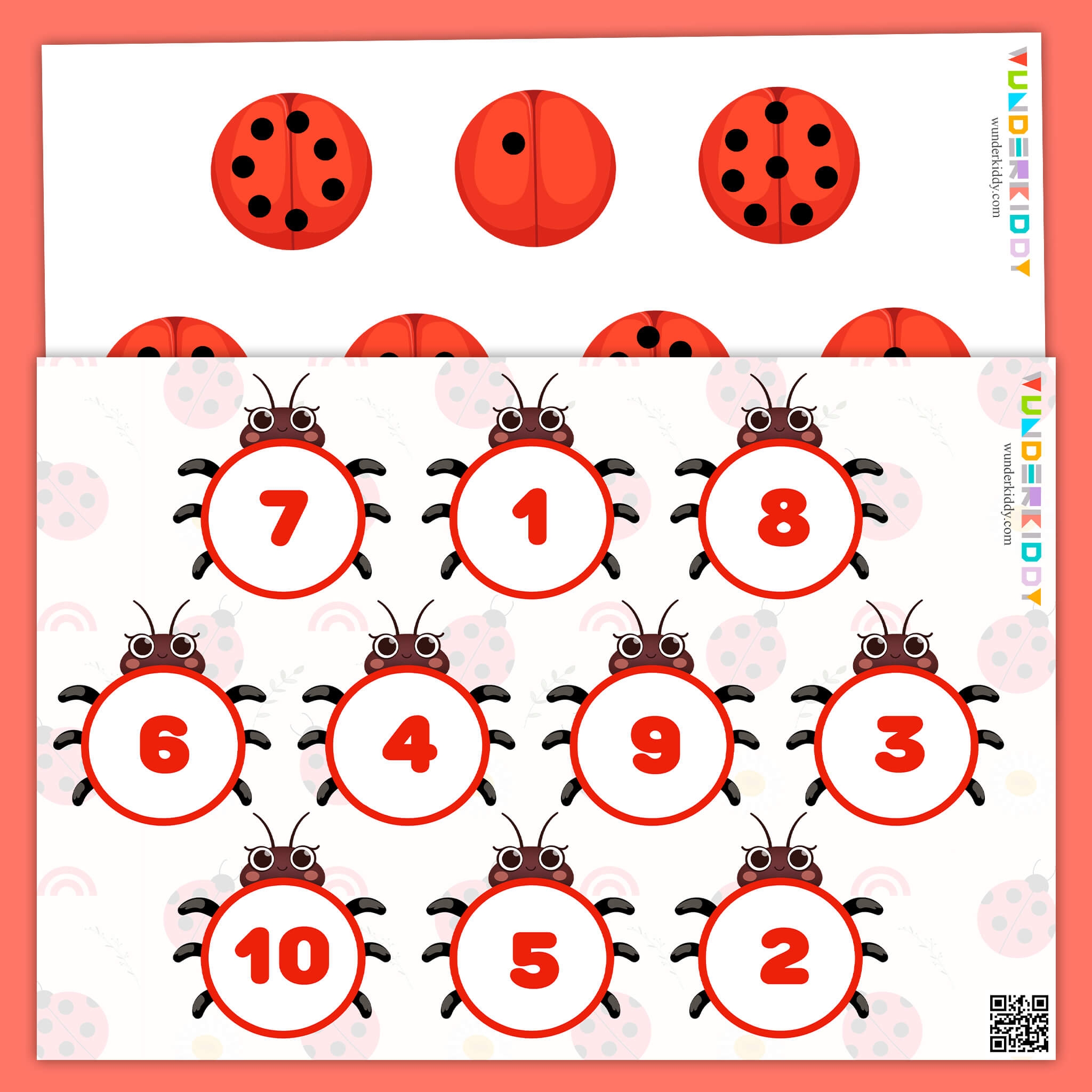 Printable Ladybug Math Worksheets For Preschoolers Printable Ladybug Math Worksheets For Preschoolers